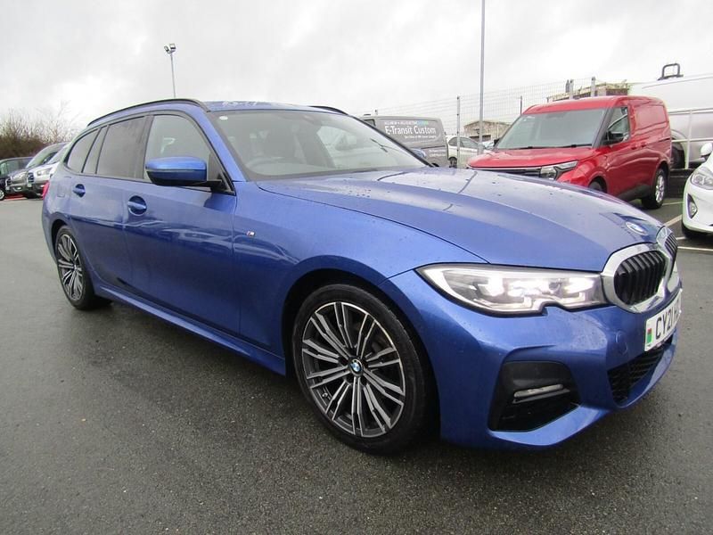 Blue Used 2021 BMW 320 Comfort Edition Estate | £20,980 (Fair price) - Image 1/4