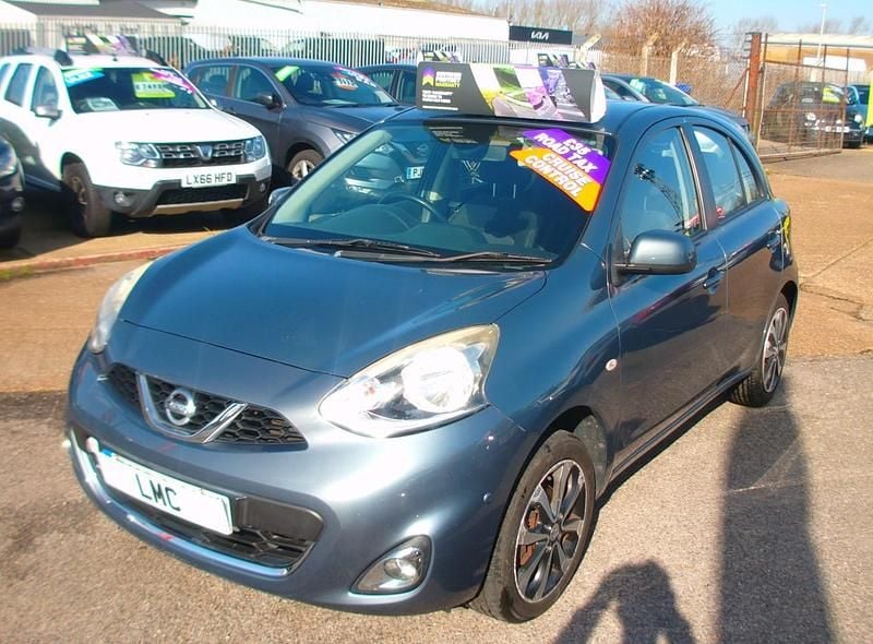Used Nissan Micra Tekna 2014 Grey Hatchback