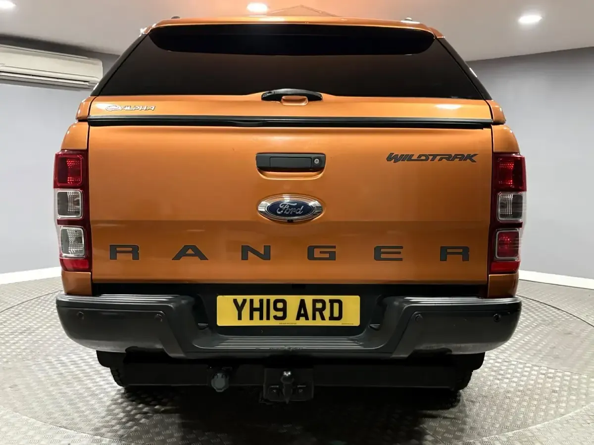 Used Ford Ranger Wildtrack 200 HP (147 kW) 2019 Orange Pickup