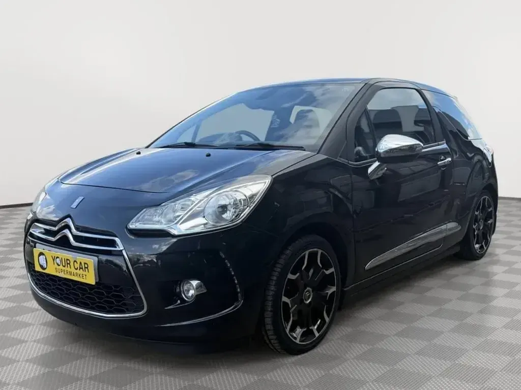 Used Citroën DS3 150 HP (110 kW) 2011 Black Hatchback