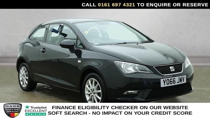 Used Seat Ibiza Sport 90 HP (66 kW) 2017 Black Coupe