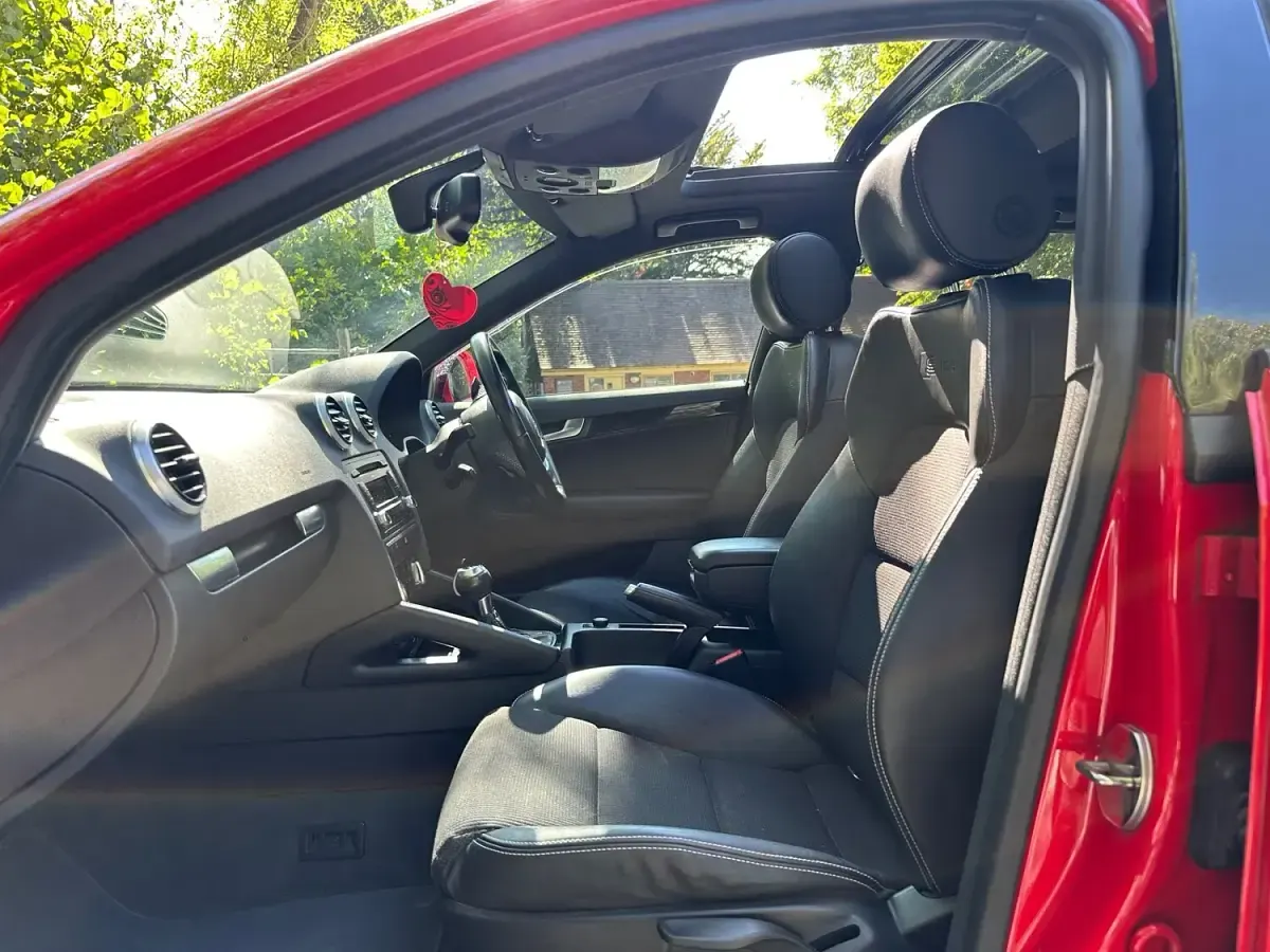 Used Audi A3 Black Edition 2012 Red Hatchback