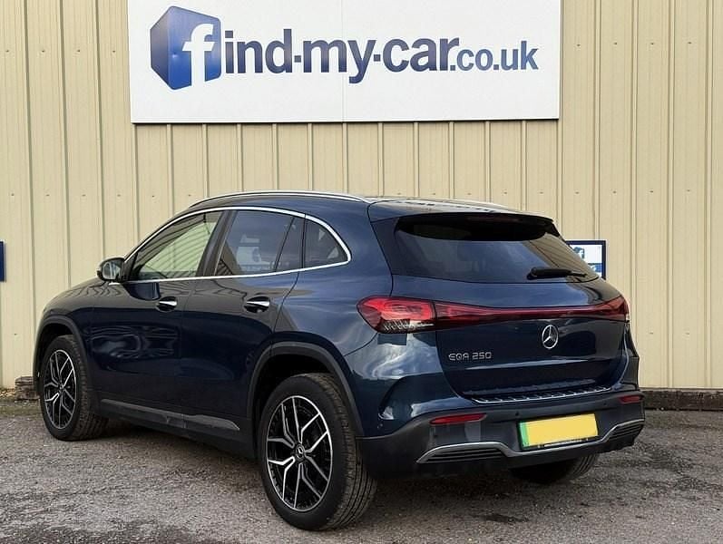 Used Mercedes EQA250 AMG line 139 kW (190 HP) 2021 Blue SUV