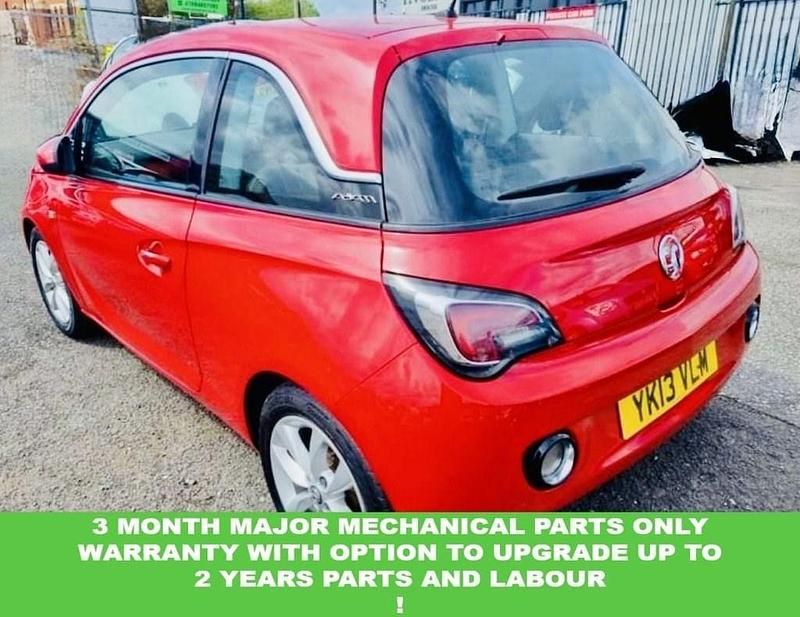 Used Vauxhall Adam Jam 70 HP (51 kW) 2013 Red Hatchback