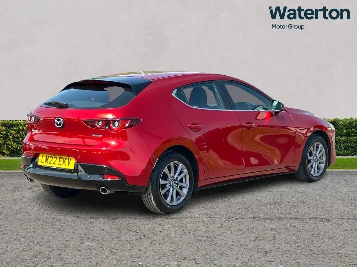 Used Mazda 3 122 HP (89 kW) 2022 Red Hatchback