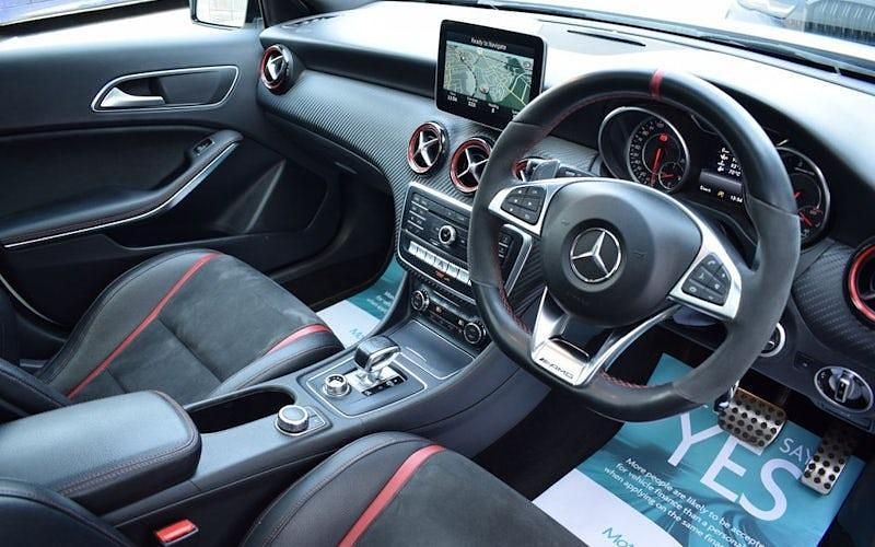 Used Mercedes A45 AMG AMG 360 HP (264 kW) 2015 White Hatchback