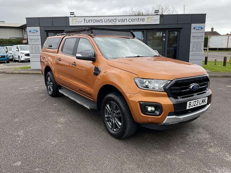 Used Ford Ranger Wildtrack 2023 Orange Pickup