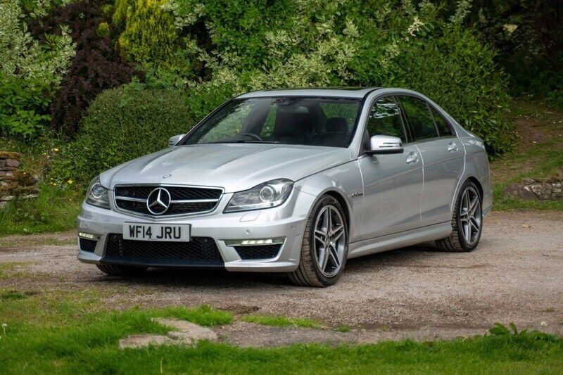 Silver Used 2014 Mercedes C63 AMG Sedan | £24,995 (Fair price) - Image 1/4