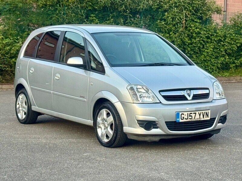 Silver Used 2007 Vauxhall Meriva MPV | £1,500 (Fair price) - Image 1/4