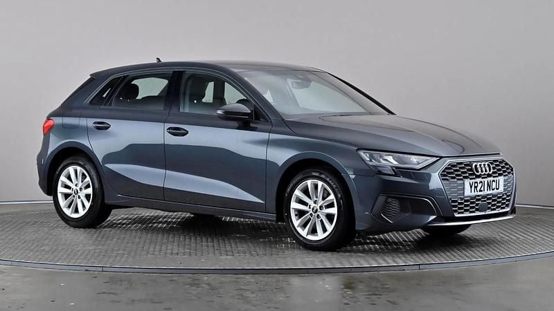 Grey Used 2021 Audi A3 Hatchback | £16,998 (Good price) - Image 1/3