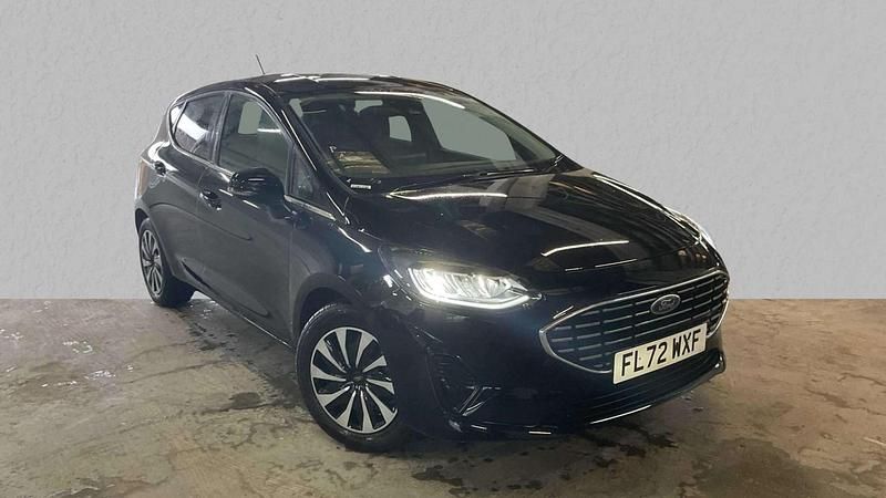 Black Used 2022 Ford Fiesta Titanium Hatchback | £11,280 (Good price) - Image 1/4