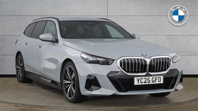 Grey Used 2025 BMW 530e M Sport Estate | £43,450 (Super price) - Image 1/4