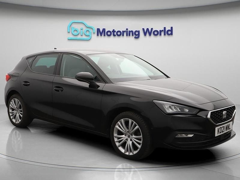 Black Used 2021 Seat Leon SE Dynamic Hatchback | £11,200 (Fair price) - Image 1/4