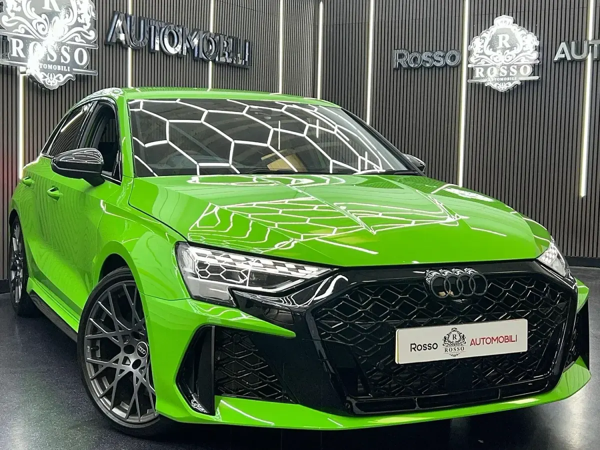 Used Audi RS3 Performance 400 HP (294 kW) 2025 Green Sedan