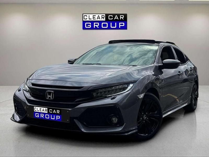 Grey Used 2018 Honda Civic Sport Plus Hatchback | £16,995 (A bit pricey) - Image 1/4