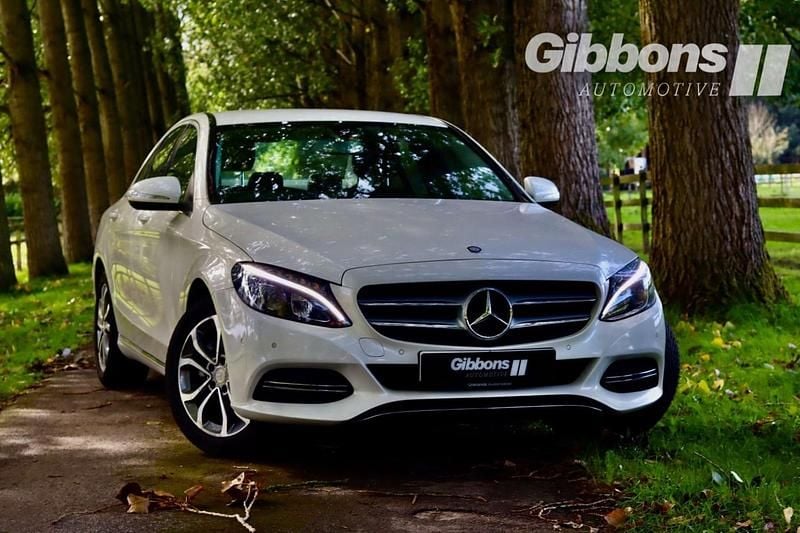 White Used 2014 Mercedes C200 Sedan | £8,330 (A bit pricey) - Image 1/4