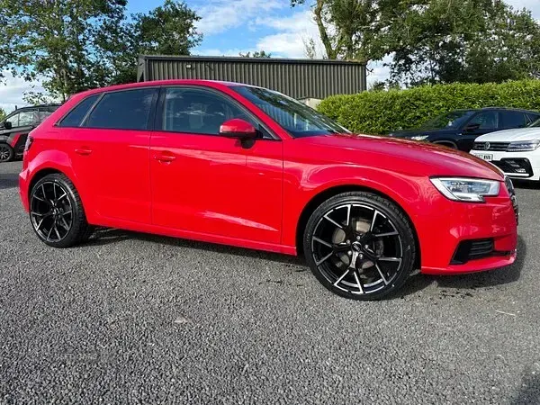 Used Audi A3 Sport 116 HP (85 kW) 2018 Red Sedan