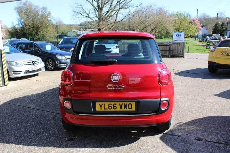 Used Fiat 500L Pop Star 95 HP (69 kW) 2017 Red MPV
