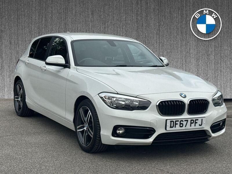 White Used 2017 BMW 118 Sport Line Hatchback | £9,646 (Good price) - Image 1/4