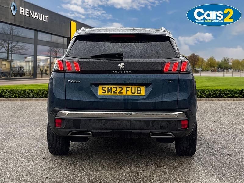 Used Peugeot 3008 Premium 129 HP (94 kW) 2022 Blue SUV
