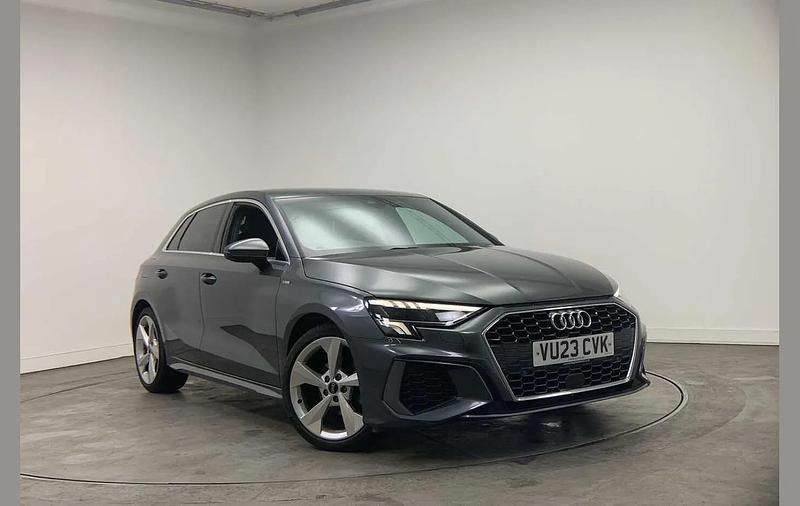 Used Audi A3 S-Line 147 HP (108 kW) 2023 Grey Sedan