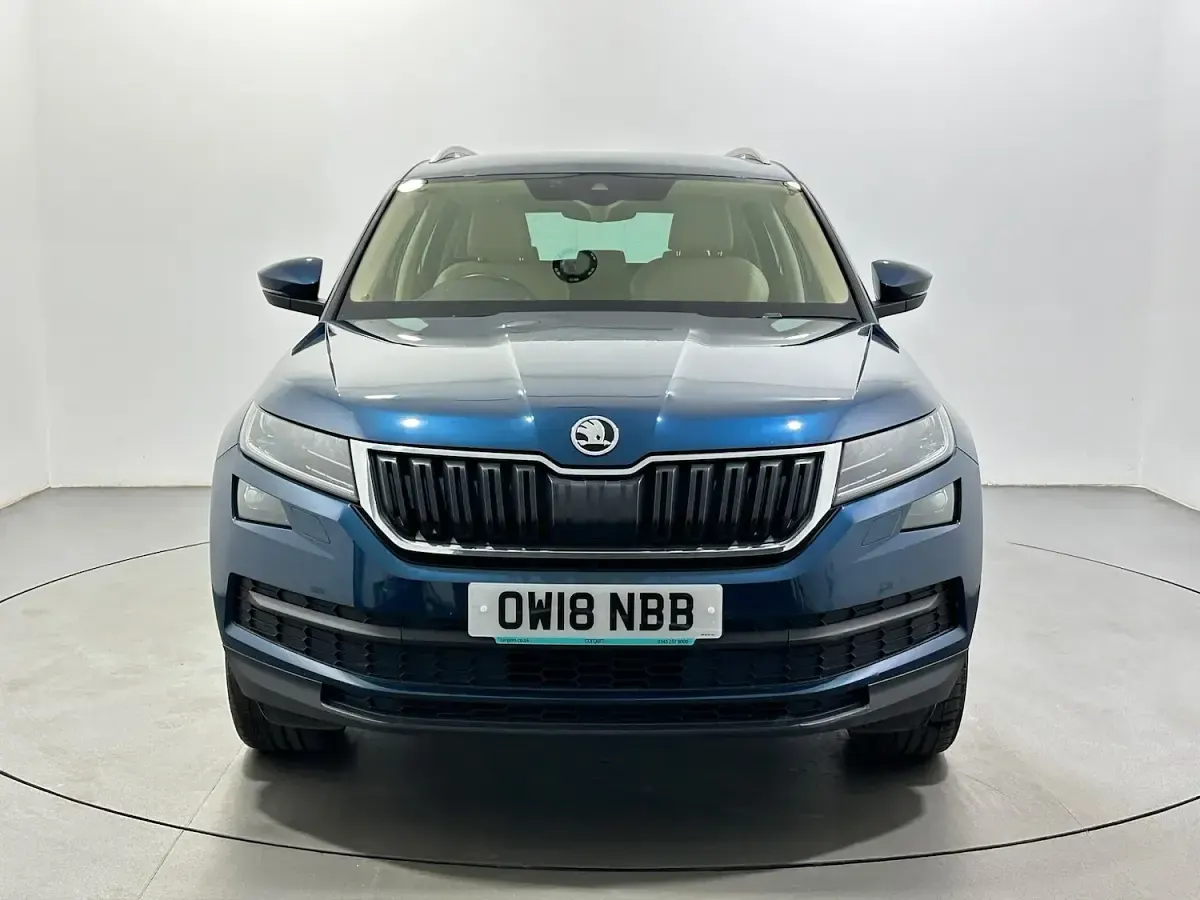 Używany Skoda Kodiaq 150 KM (110 kW) 2018 Niebieski SUV