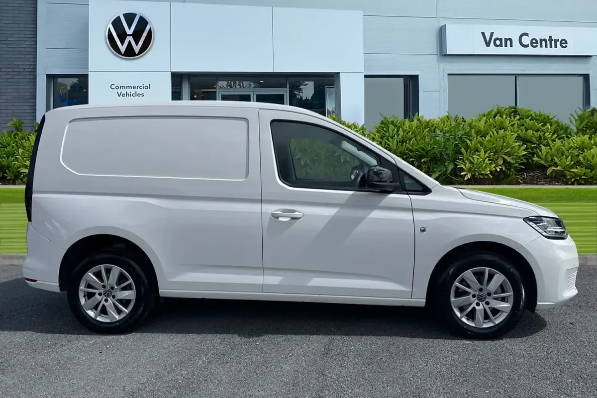Used VW Caddy Pro 102 HP (75 kW) 2026 White MPV