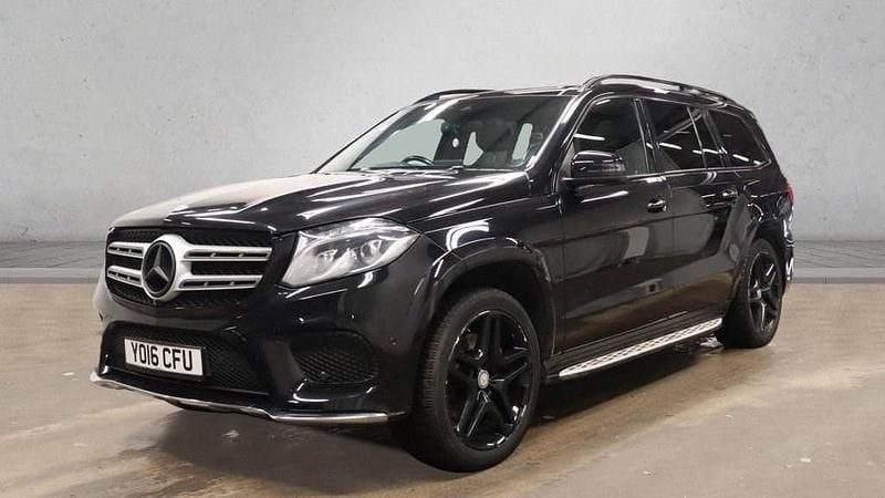 Used Mercedes GLS350 AMG line 258 HP (189 kW) 2016 Black SUV