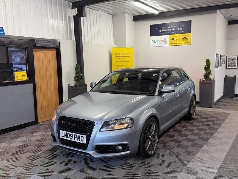 Silver Used 2009 Audi A3 S-Line Hatchback | £3,995 (Expensive) - Image 1/4