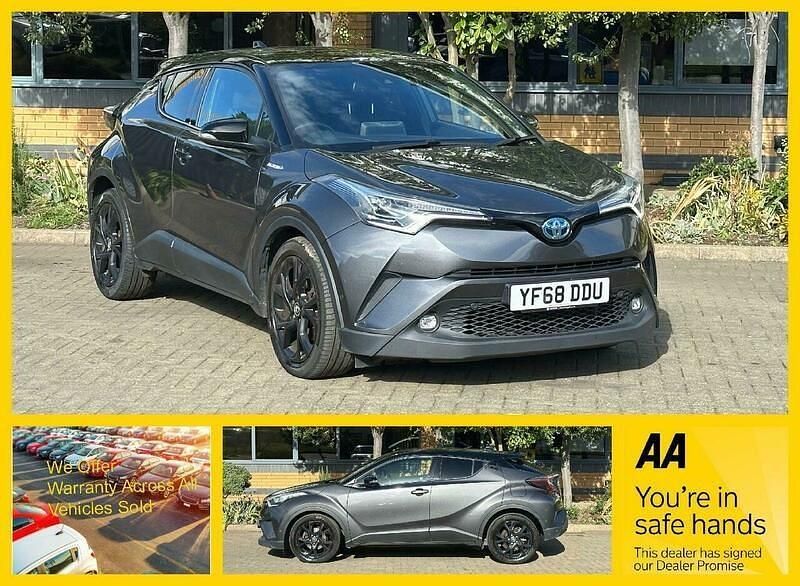 Grey Used 2018 Toyota C-HR SUV | £10,400 (Expensive) - Image 1/4