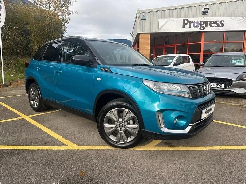 Turquoise Used 2022 Suzuki Vitara SZ-T SUV | £16,495 (Fair price) - Image 1/4