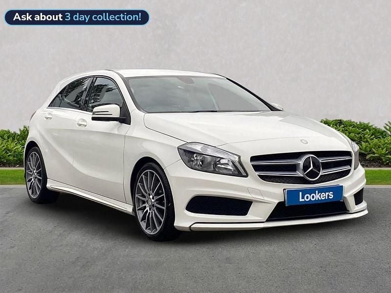 White Used 2015 Mercedes A220 AMG Hatchback | £10,271 (Fair price) - Image 1/4