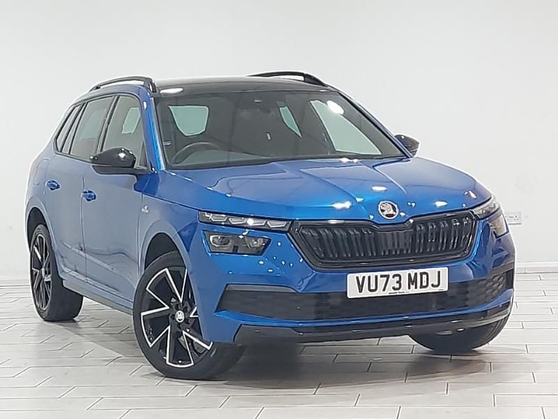 Blue Used 2023 Skoda Kamiq Monte Carlo SUV | £18,498 (Fair price) - Image 1/4