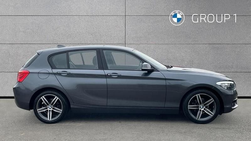 Used BMW 118 Sport Line 136 HP (100 kW) 2016 Grey Hatchback