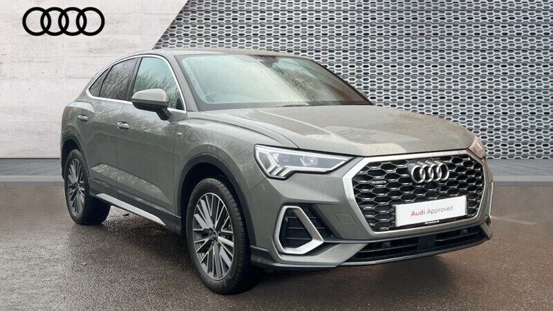 Grey Used 2024 Audi Q3 Sportback S-Line SUV | £36,613 (A bit pricey) - Image 1/4