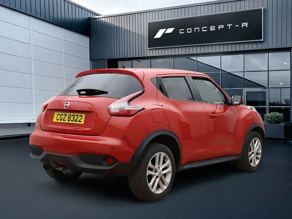 Used Nissan Juke Acenta 115 HP (84 kW) 2016 Red SUV