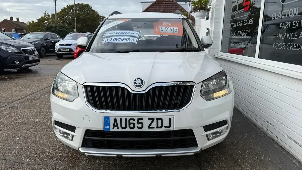 Used Skoda Yeti 110 HP (80 kW) 2015 White SUV
