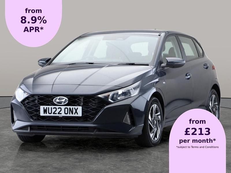 Grey Used 2022 Hyundai i20 SE Hatchback | £14,900 (Fair price) - Image 1/2