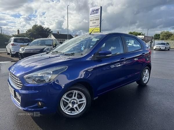 Blue Used 2018 Ford Ka Zetec Hatchback | £7,495 (Fair price) - Image 1/4