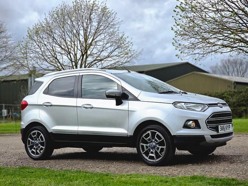 Used Ford Ecosport Titanium 112 HP (82 kW) 2016 Silver SUV