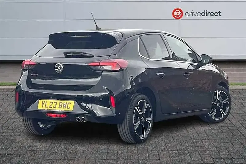 Used Vauxhall Corsa Ultimate 130 HP (95 kW) 2023 Black Hatchback
