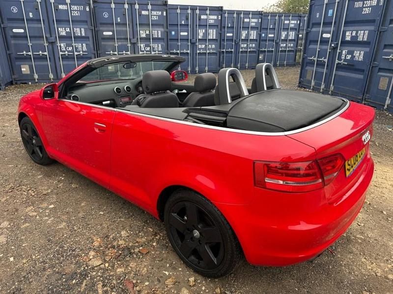 Used Audi A3 Cabriolet Sport 2008 Red Cabriolet