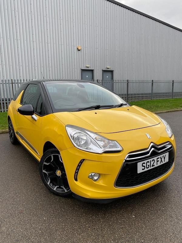 Yellow Used 2012 Citroën DS3 Hatchback | £2,240 (Fair price) - Image 1/4