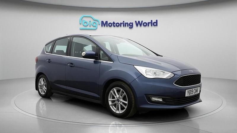 Used Ford C-MAX Zetec 120 HP (88 kW) 2019 Blue MPV