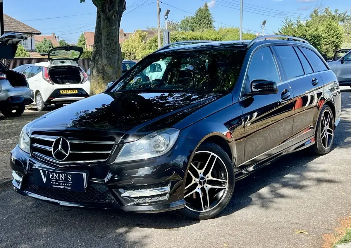 Used Mercedes C220 Sport Edition 2014 Black Estate