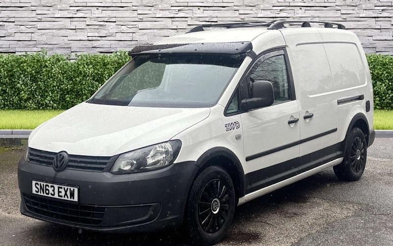 Used VW Caddy Startline 102 HP (75 kW) 2013 White MPV