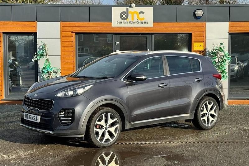 Used Kia Sportage GT-Line 134 HP (98 kW) 2016 Silver SUV