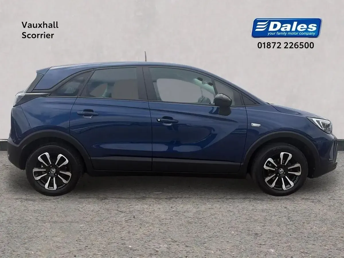Used Vauxhall Crossland S 82 HP (60 kW) 2021 Blue SUV