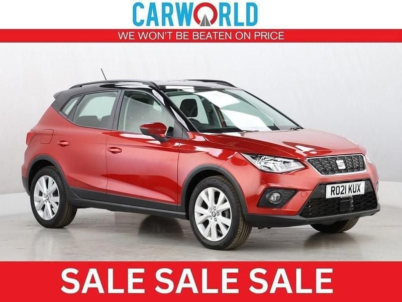 Red Used 2021 Seat Arona SE Technology SUV | £13,400 (Good price) - Image 1/3