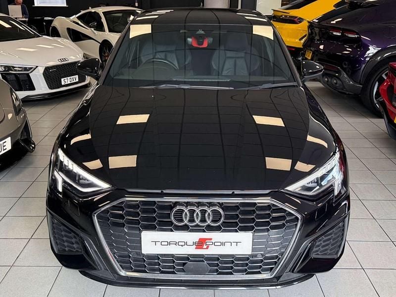 Used Audi A3 Sportback S-Line 2022 Black Hatchback